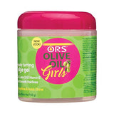ORS Olive Oil Girls Fly-Away Taming Edge Gel - 142g, Infused With Olive Oil, Castor Oil & Vitamin-E, Non-Greasy Formula, For Smooth & Sleek Hairline Control