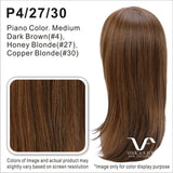 Vivica A Fox  Synthetic "18 inch" Yaki Texture Long Wig- LUZ