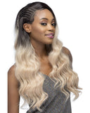 Vivica A Fox  Pure Stretch Cap Synthetic Cornrow Braided Lace Front Wig - YESICA